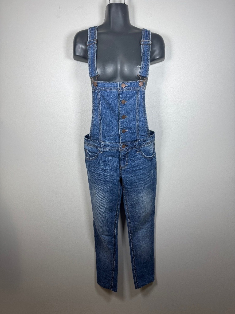 Fire Los Angeles Blue Denim Women's Overalls XS